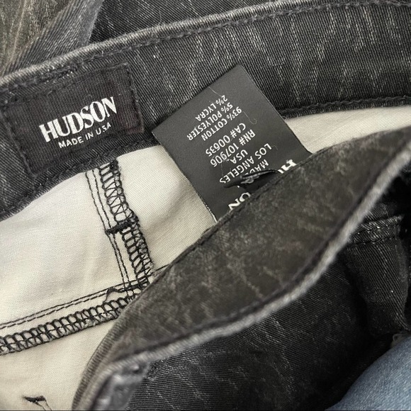 HUDSON Krista Super Skinny Stretch Denim Jeans Pattern Pant 29 - Picture 7 of 9